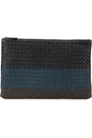 Bottega Veneta 2012-2024 Tricolor Nappa Intrecciato clutch bag
