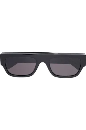 Stella McCartney Rhinestone logo rectangular-frame sunglasses