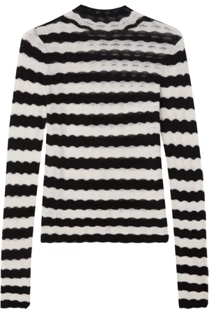 Dagmar Striped long-sleeve top