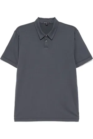James Perse Brushed lotus polo shirt