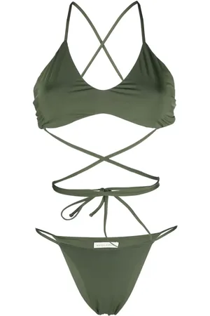 Maygel Coronel Wrap-waist bikini