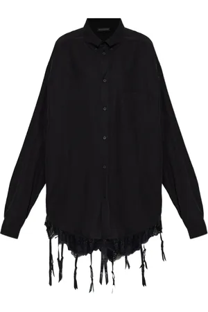 Balenciaga Lace-panel shirt
