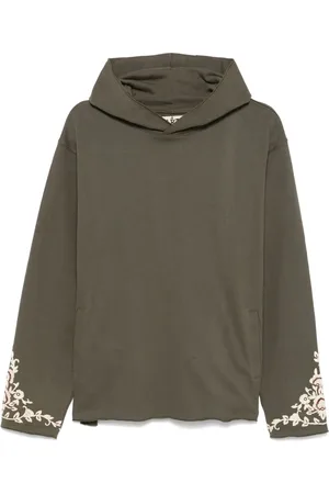 Kartik Research X Baracuta embroidered hoodie