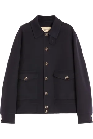 VALENTINO GARAVANI DOUBLE WOOL AND CASHMERE BOMBER JACKET