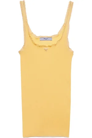 Prada Ribbed cotton top