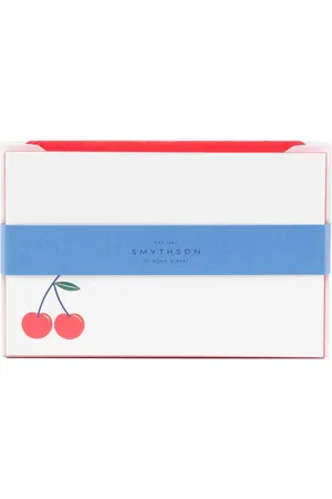 SMYTHSON Cherry-motif cards