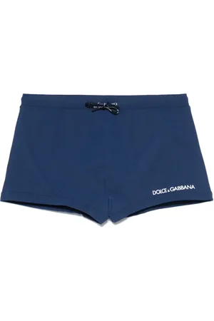 Dolce & Gabbana Logo-print swim shorts