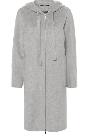 Max Mara Virgin wool hooded coat