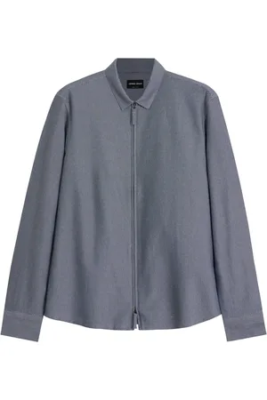 Giorgio Armani Chevron-pattern shirt