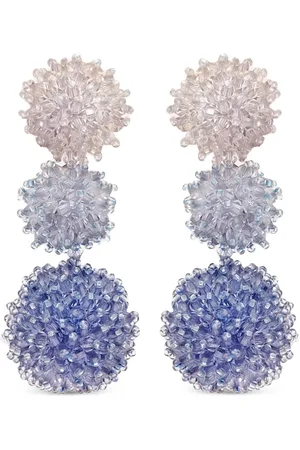 Oscar de la Renta Bead-detailing earrings