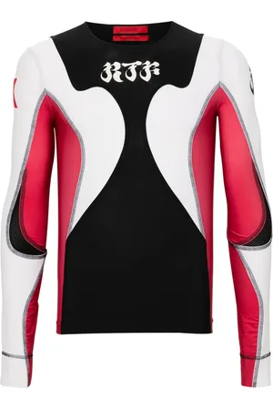 Kusikohc Rider colour-block jersey T-shirt
