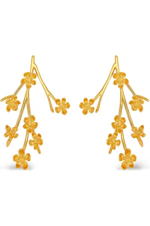 Oscar de la Renta Flower-detailing earrings