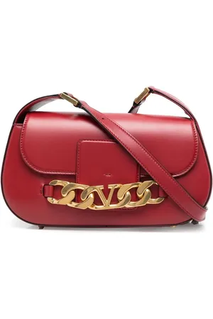 VALENTINO GARAVANI VLogo leather shoulder bag