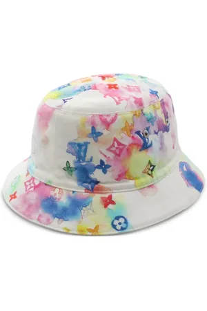 LOUIS VUITTON 2020 logo-print bucket hat