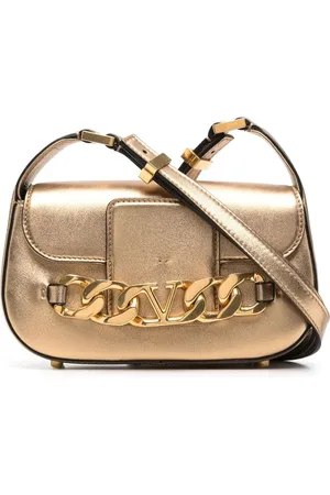 VALENTINO GARAVANI VLogo Chain leather shoulder bag
