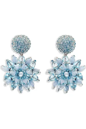 Oscar de la Renta Flower-detailing earrings