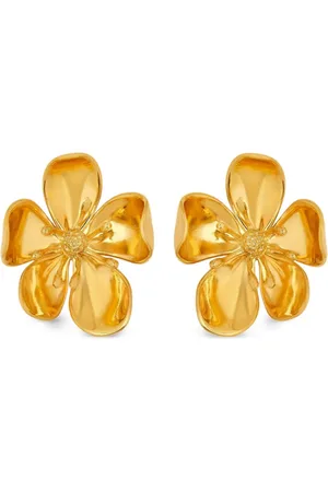 Oscar de la Renta Flower-detailing earrings