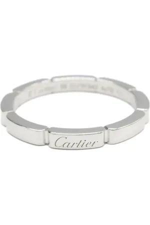 Cartier 2010s 18K white gold Maillon Panthère ring