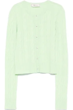 BLUMARINE Cable-knit cardigan