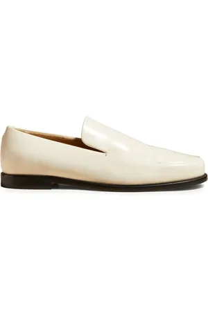 Khaite Alessio leather loafers