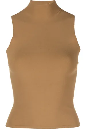 Alexander Wang Fine-ribbed mock-neck top