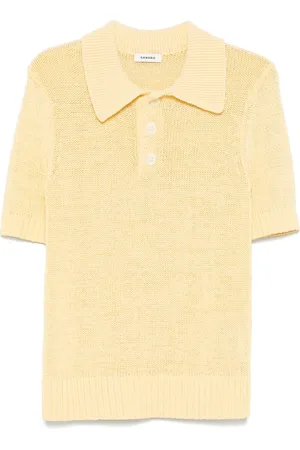 Sandro Knitted polo shirt