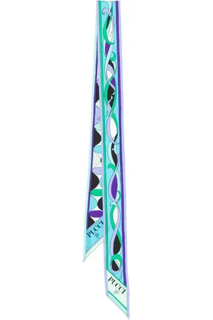 Puccini Geometric-print scarf