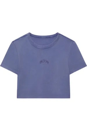 GCDS Lounge Logo cropped T-shirt