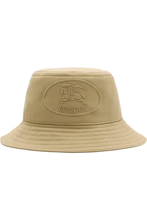 Burberry Equestrian Knight gabardine bucket hat