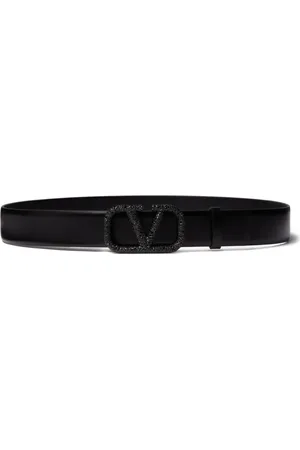 VALENTINO GARAVANI VLogo buckle leather belt