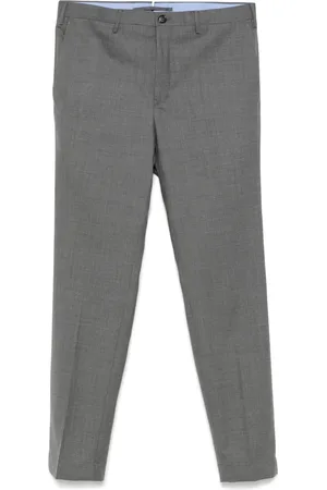 Incotex Mélange-effect trousers