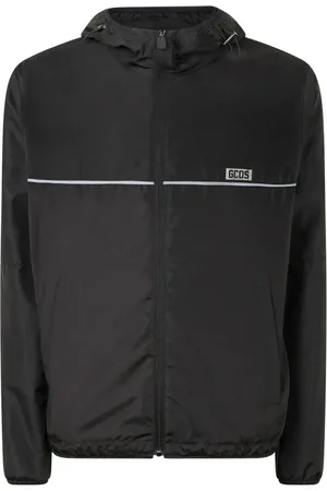 GCDS Logo-appliqué windbreaker jacket
