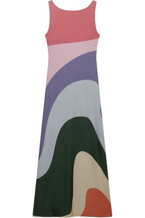 GCDS Rainbow midi dress