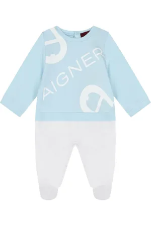 Aigner Logo-print babygrow