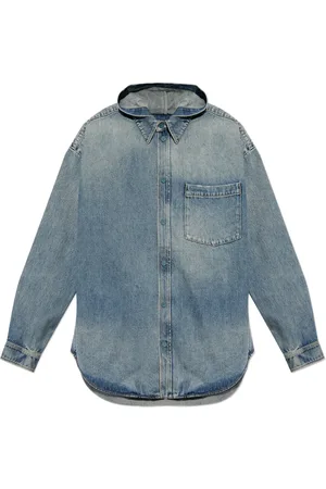 Balenciaga Hooded denim jacket