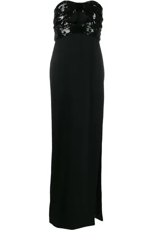 Saint Laurent Sequin-embellished evening gown