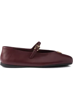 Prada Leather ballet flats