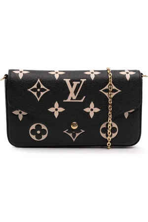 LOUIS VUITTON 2021-2025 Monogram Empriente Bicolor Pochette Felicie crossbody bag