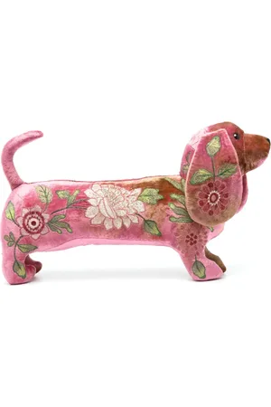 Anke Drechsel Dachshund embroidered soft toy