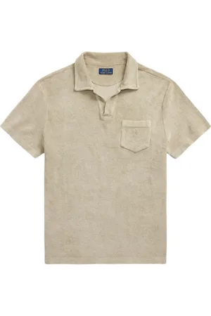 Ralph Lauren Mineral-dyed terry polo shirt