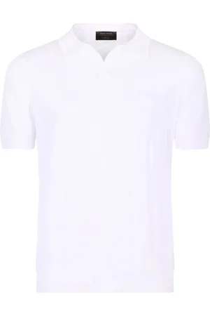 Gran Sasso Ribbed polo shirt