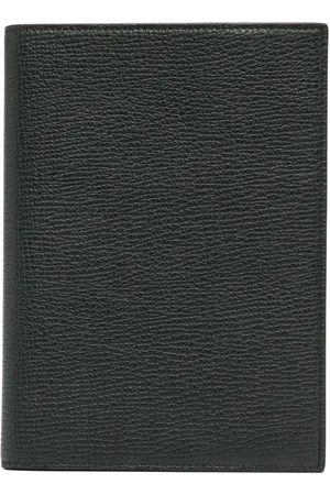 SMYTHSON Large evergreen refillable notebook