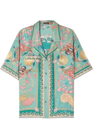VERSACE Underwater Barocco short-sleeve shirt