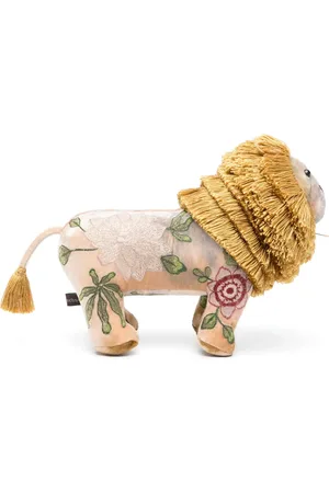 Anke Drechsel Lion embroidered soft toy