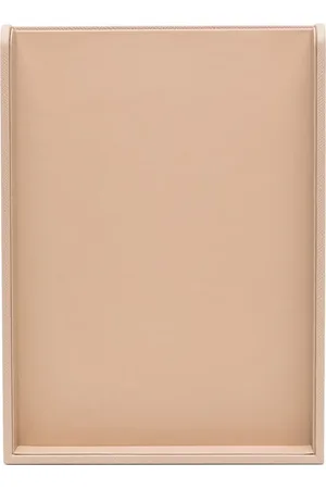 SMYTHSON Rectangle-shape leather tray
