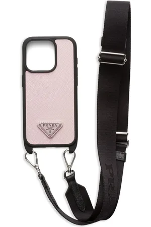 Prada Triangle logo iPhone 15 Pro case