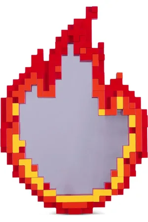 SELETTI Flame pixelated mirror