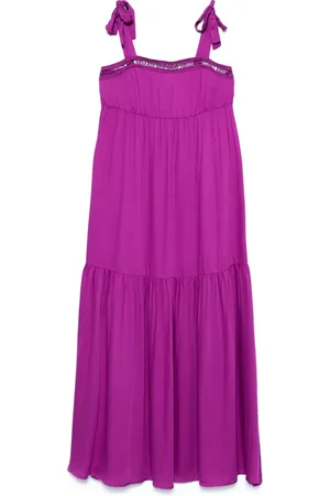 Emporio Armani Logo-band maxi dress