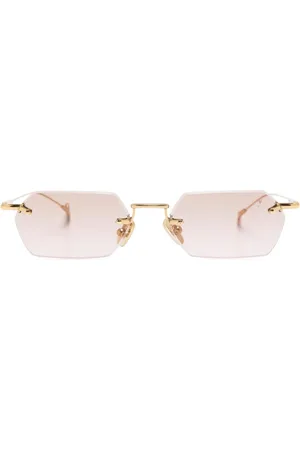 Eyepetizer Rimless geometric sunglasses