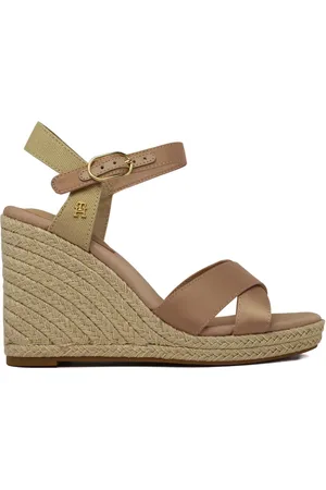 Tommy Hilfiger 102mm satin-trim espadrilles